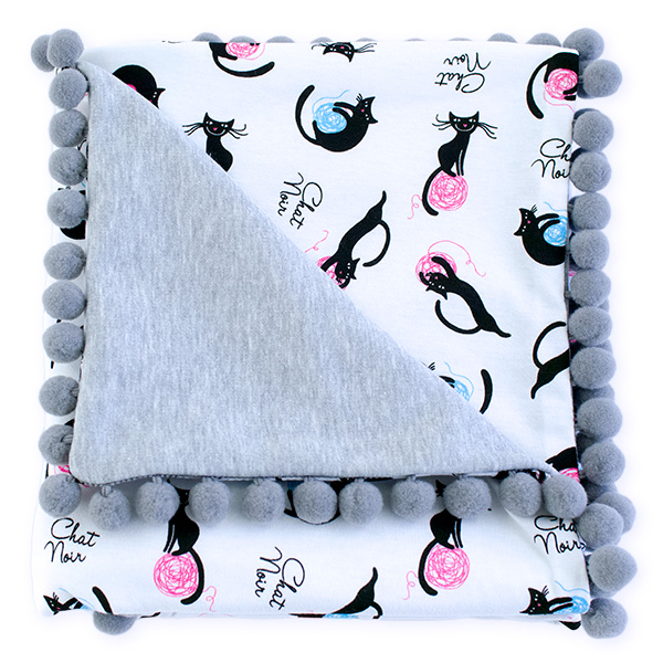 Cotton blanket Sophie 072 kitten 120x160