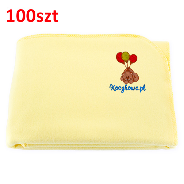 Advertising blanket with embroidered logo 100pcs. 80x90cm