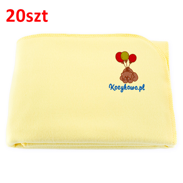 Advertising blanket with embroidered logo 20pcs. 80x90cm