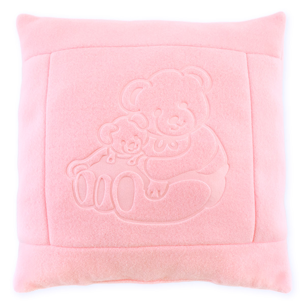 Fleece pillow 08 pink