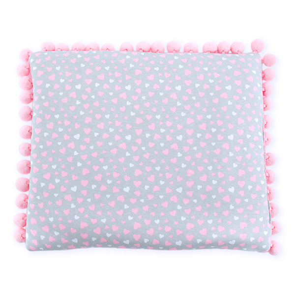 Cotton pillow 075 Sophie hearts 28x34